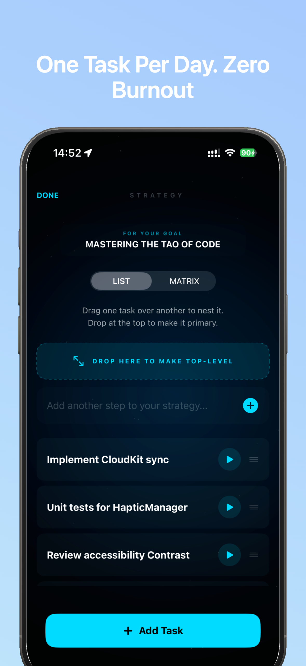 My Tao - One task at a time
