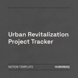 Urban Revitalization Project Tracker