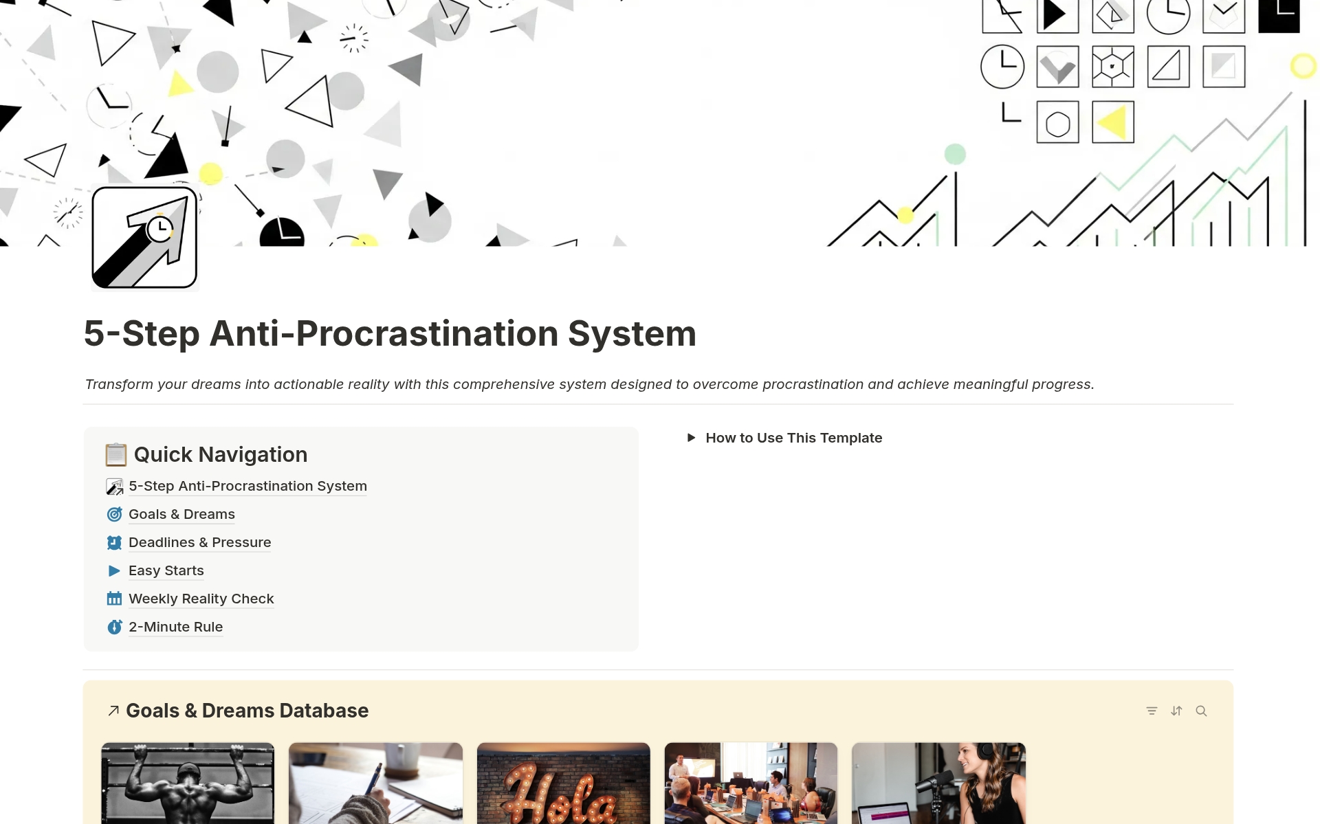 5-Step Anti-Procrastination System