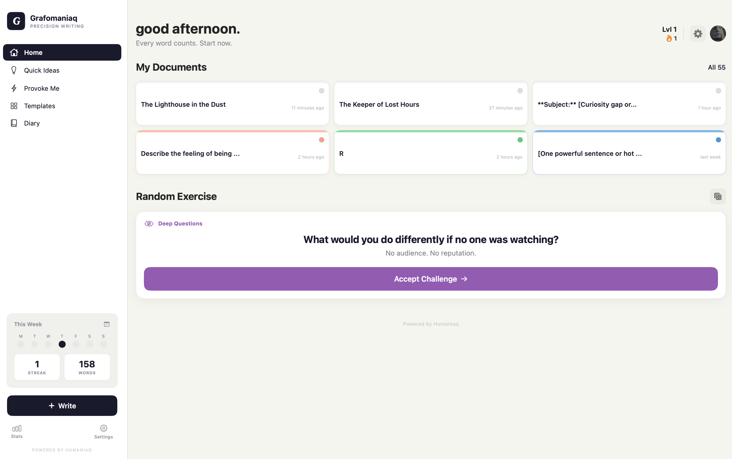 Grafomaniaq App