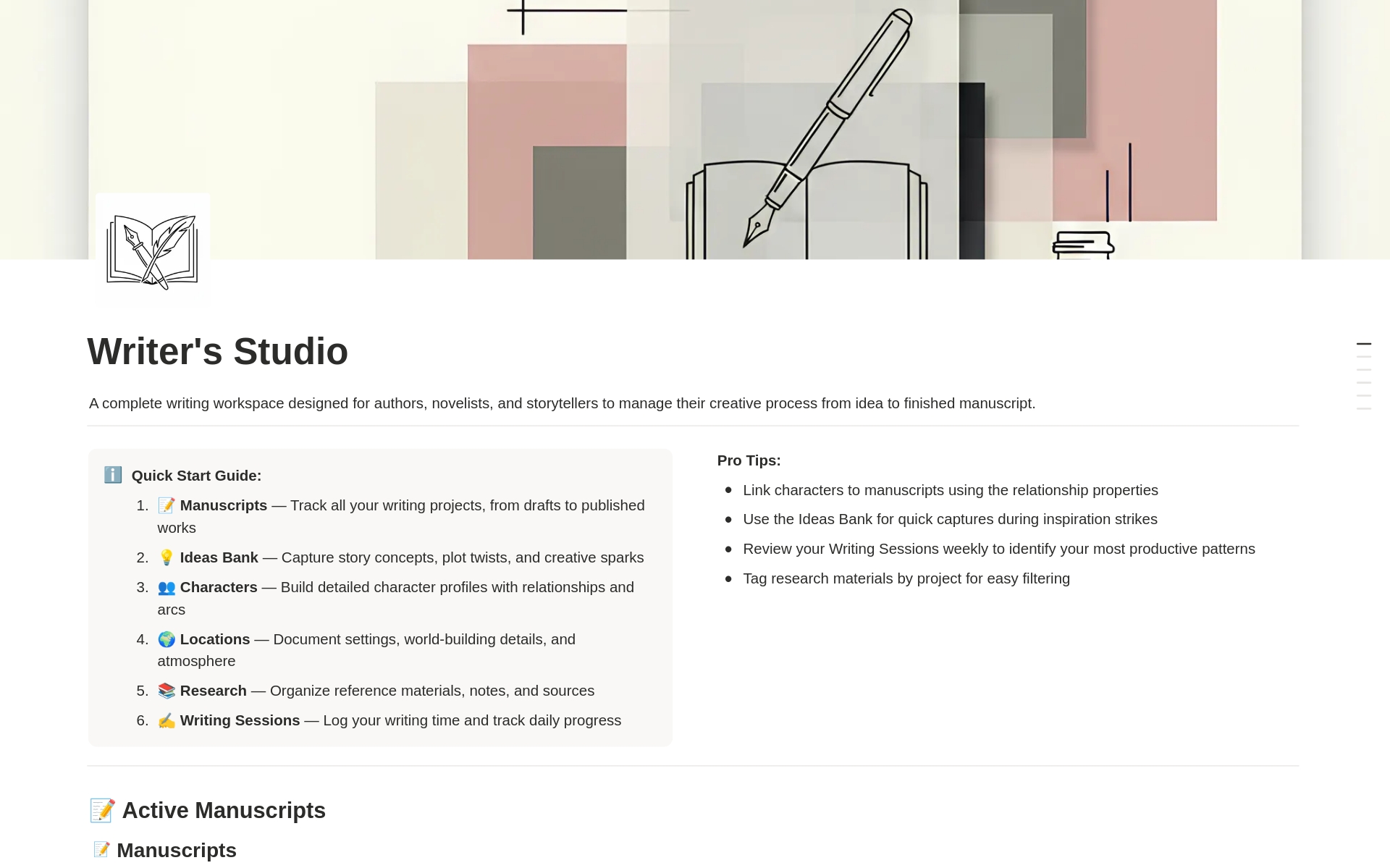 Writer's Studio